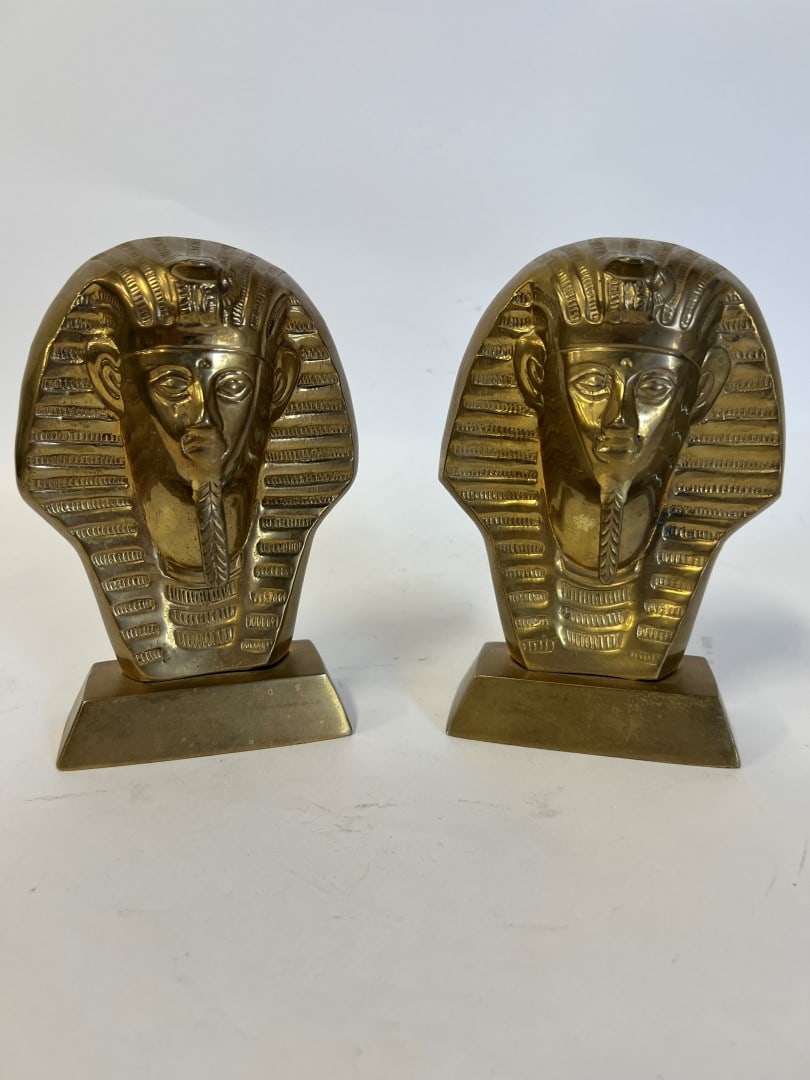 Pr. Sphinx Brass Bookends (1 of 4)