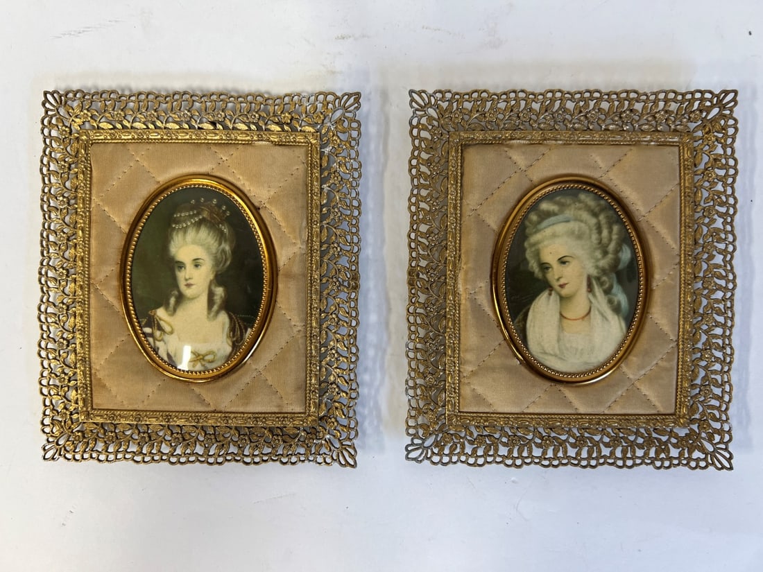 Pr. Art Deco Frames for Miniatures (1 of 2)