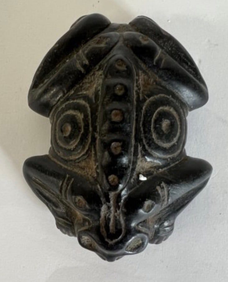 Taino Black Stone Amulet (1 of 2)