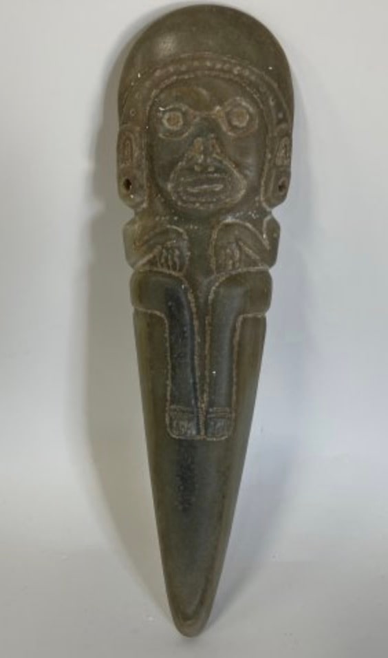 Taino Carved Stone Ritual Axe (1 of 4)
