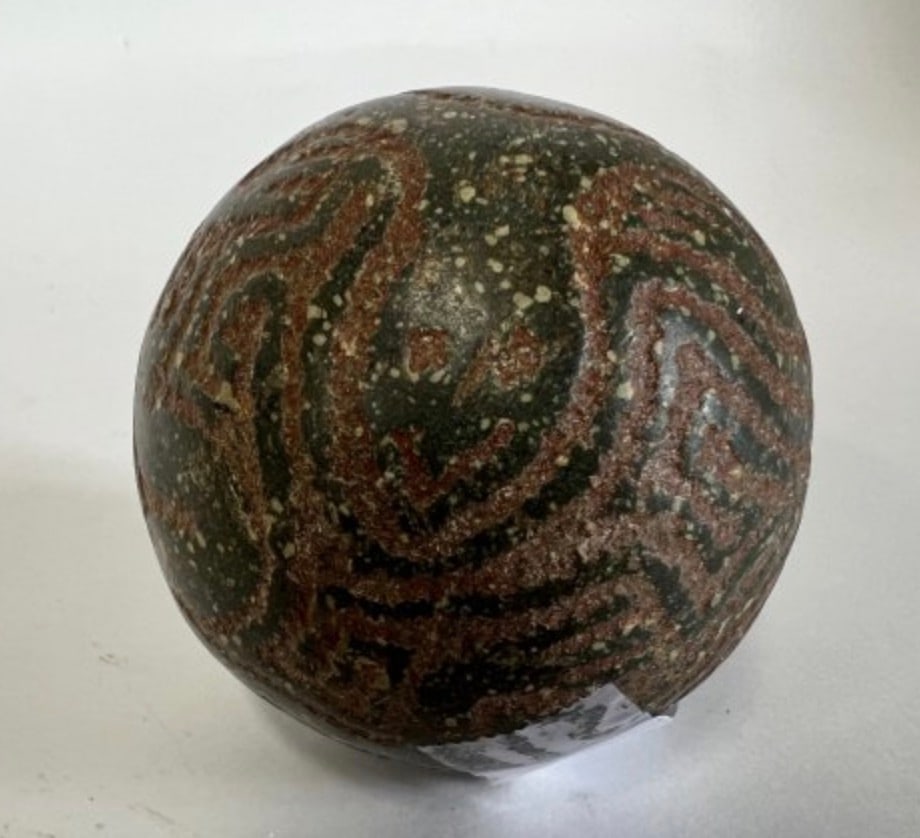 Taino Ceremonial Carved Ball (1 of 1)
