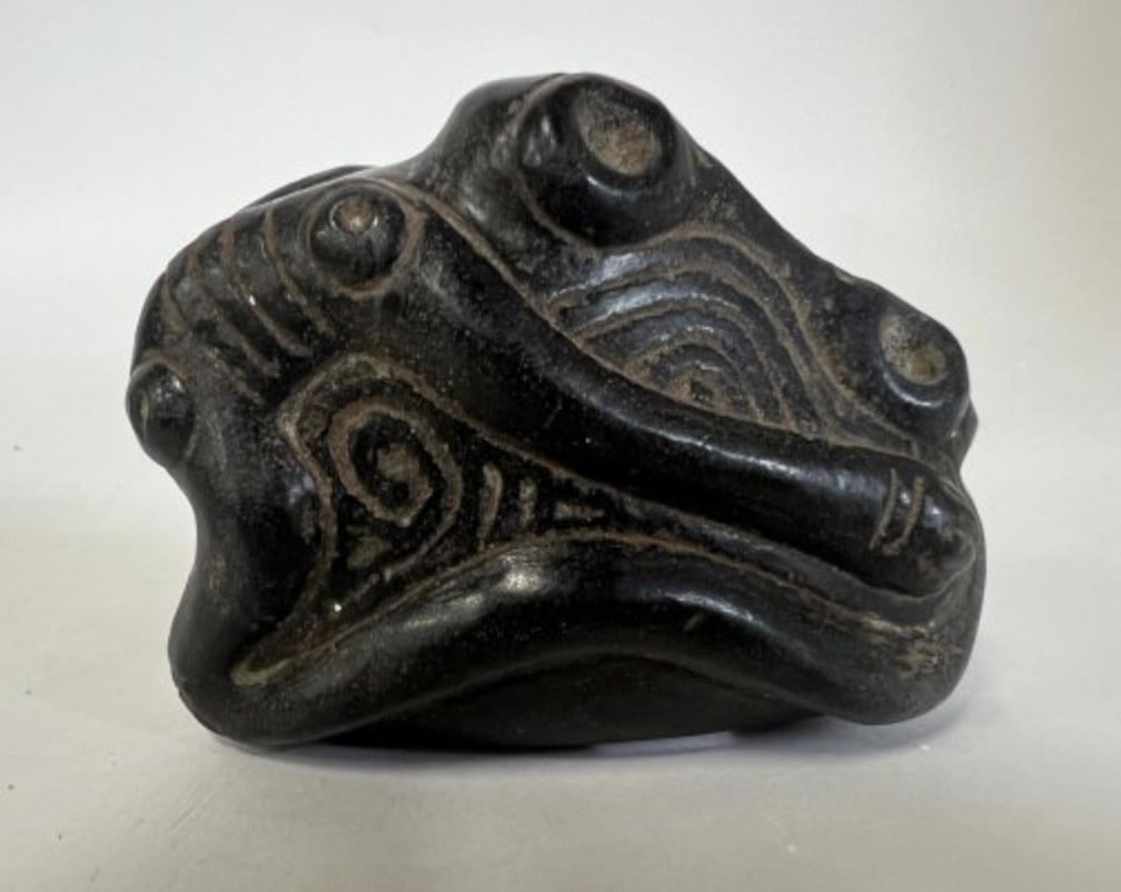Taino Stone Black Stone Amulet (1 of 4)