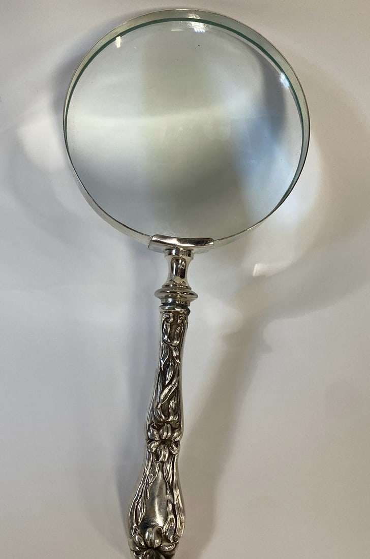 Sterling Silver Handled Magnifying Glass (1 of 2)
