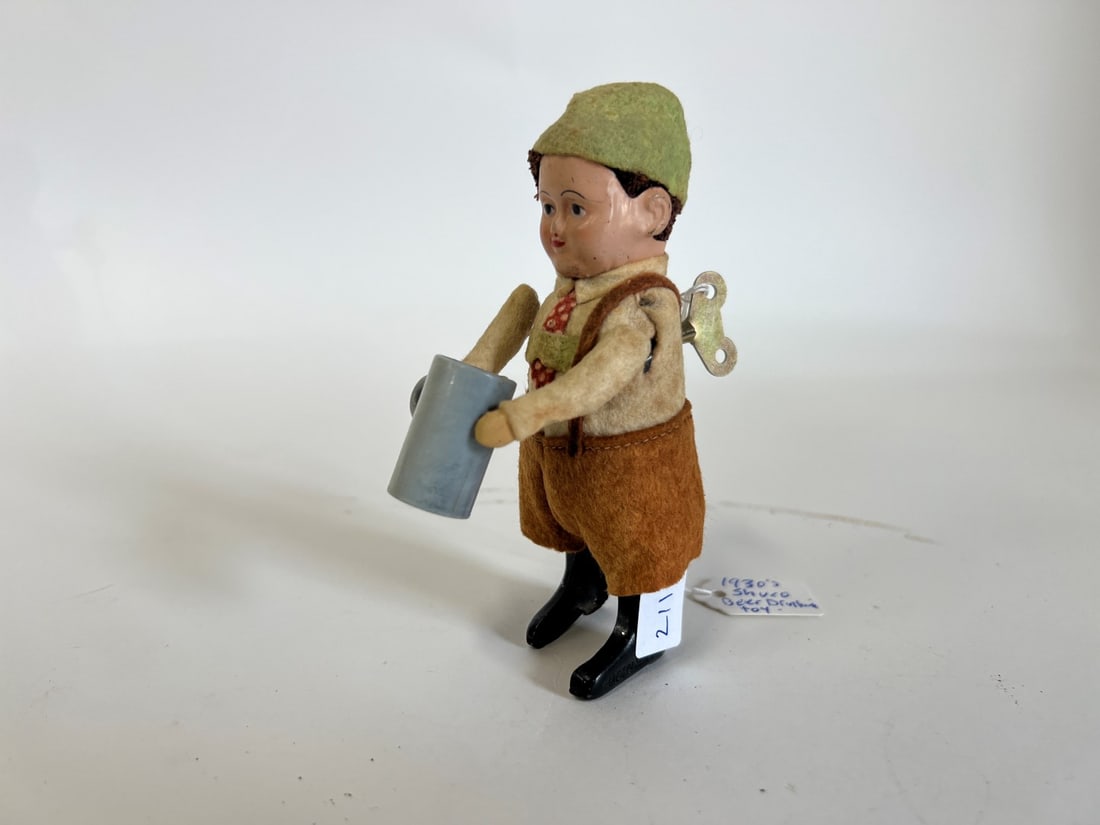 Schuco Beer Drinking Wind Up Toy (1 of 2)