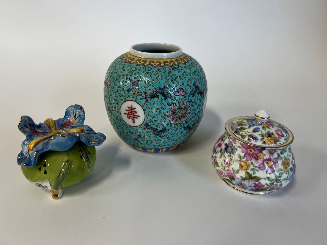 Dealer or Collector's Lot of Porcelain/Pottery (3) (1 of 2)