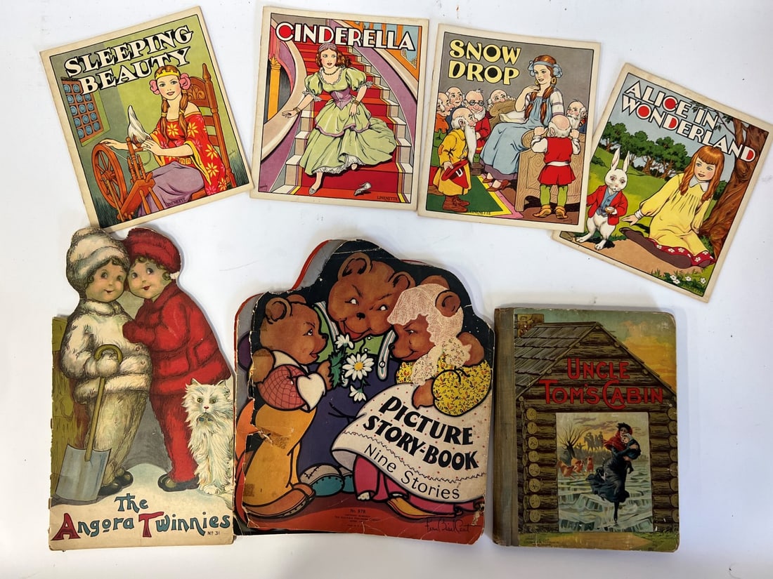 Group of Children's Books inc. Uncle Tom's Cabin (7) (1 of 2)