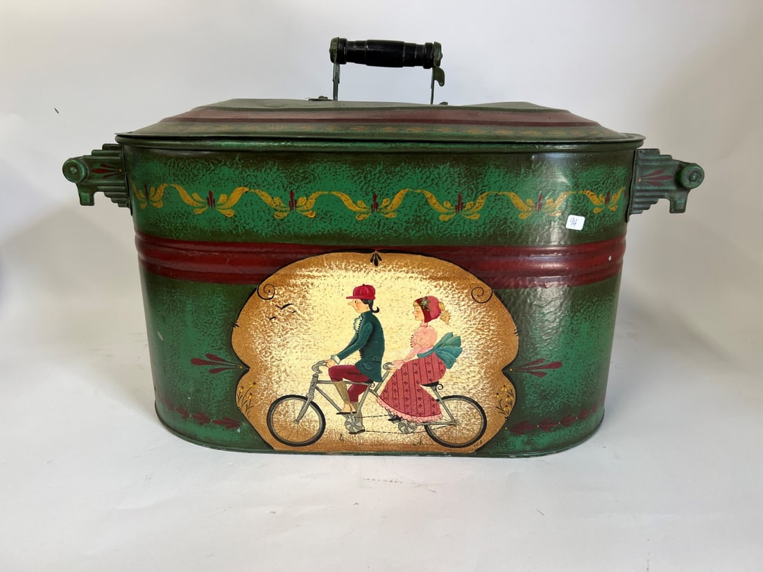 Antique Copper Bin (1 of 5)