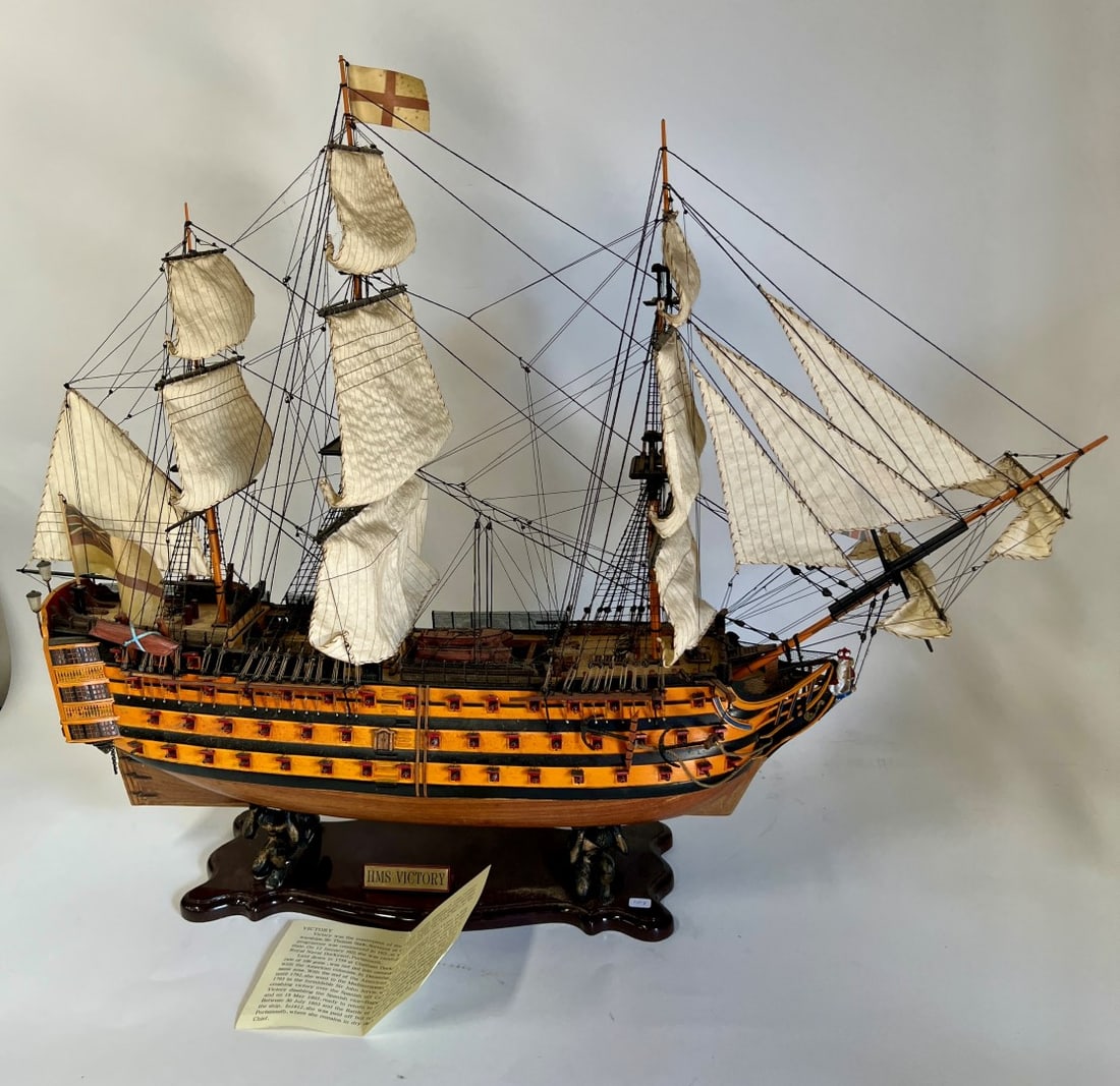 Naval Ship Model of HMS Victory 3 (1 of 9)