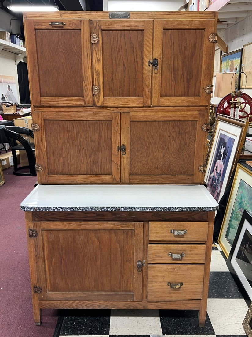 McDougall Antique Hoosier Cabinet (1 of 5)