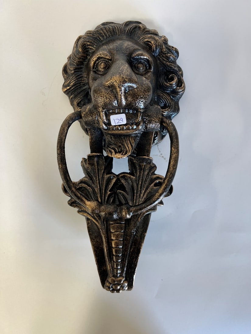 Lions Head Door Knocker (1 of 3)