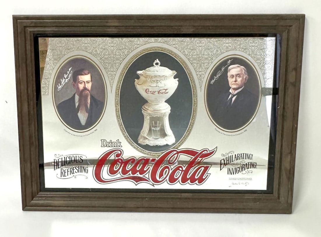 Vintage Coca-Cola Advertising Mirror (1 of 7)