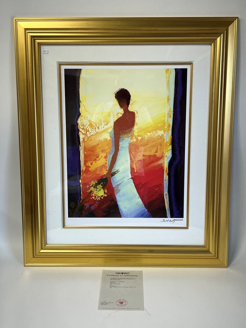 Bellet, Emile. Seriolithograph. Sgd. (1 of 5)