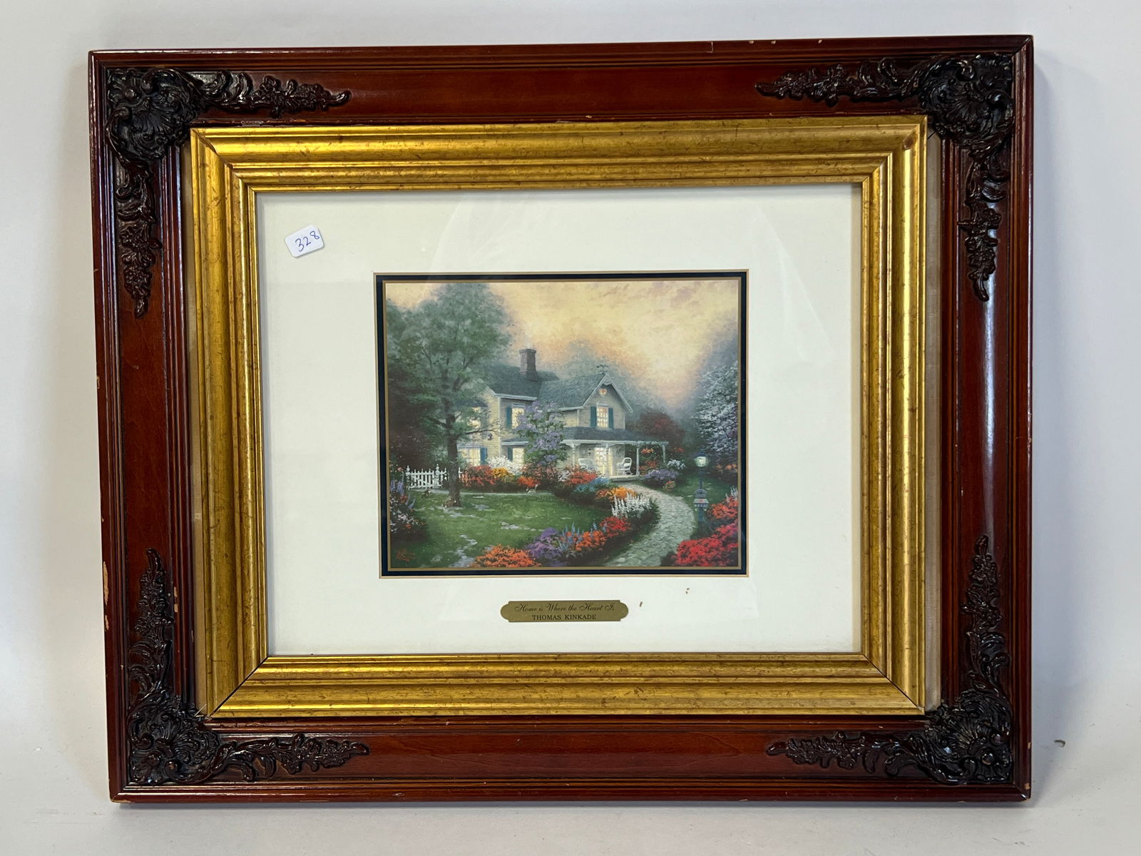 Thomas Kinkade. Home is Where the Heart Is (1 of 5)