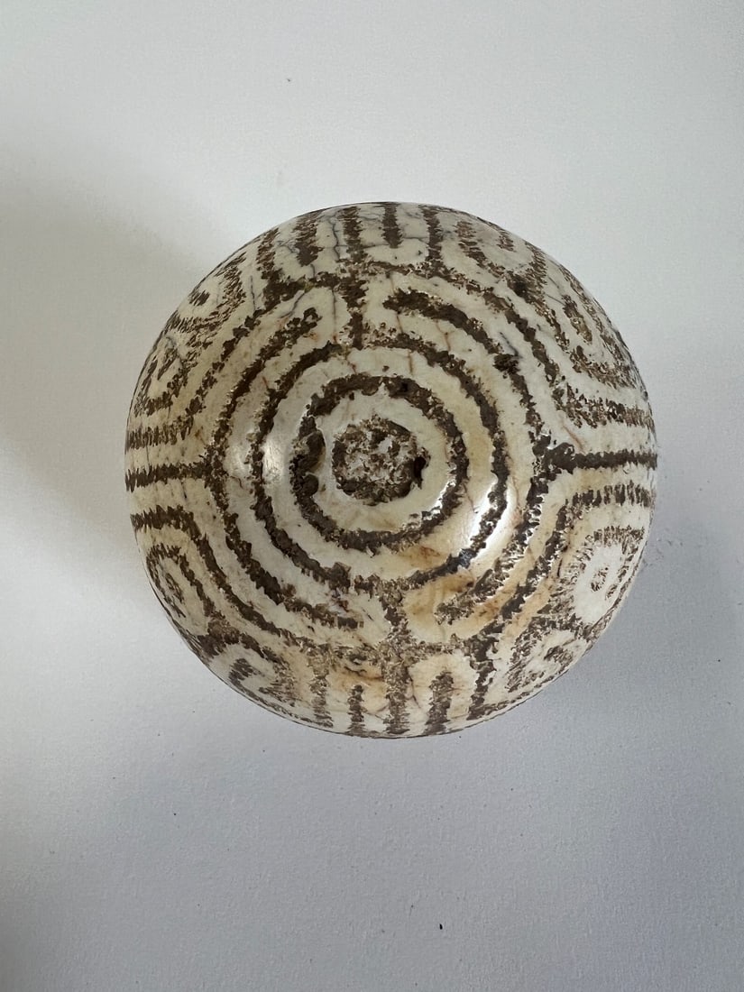 Taino Arawak Ceremonial Stoneware Ball (1 of 1)