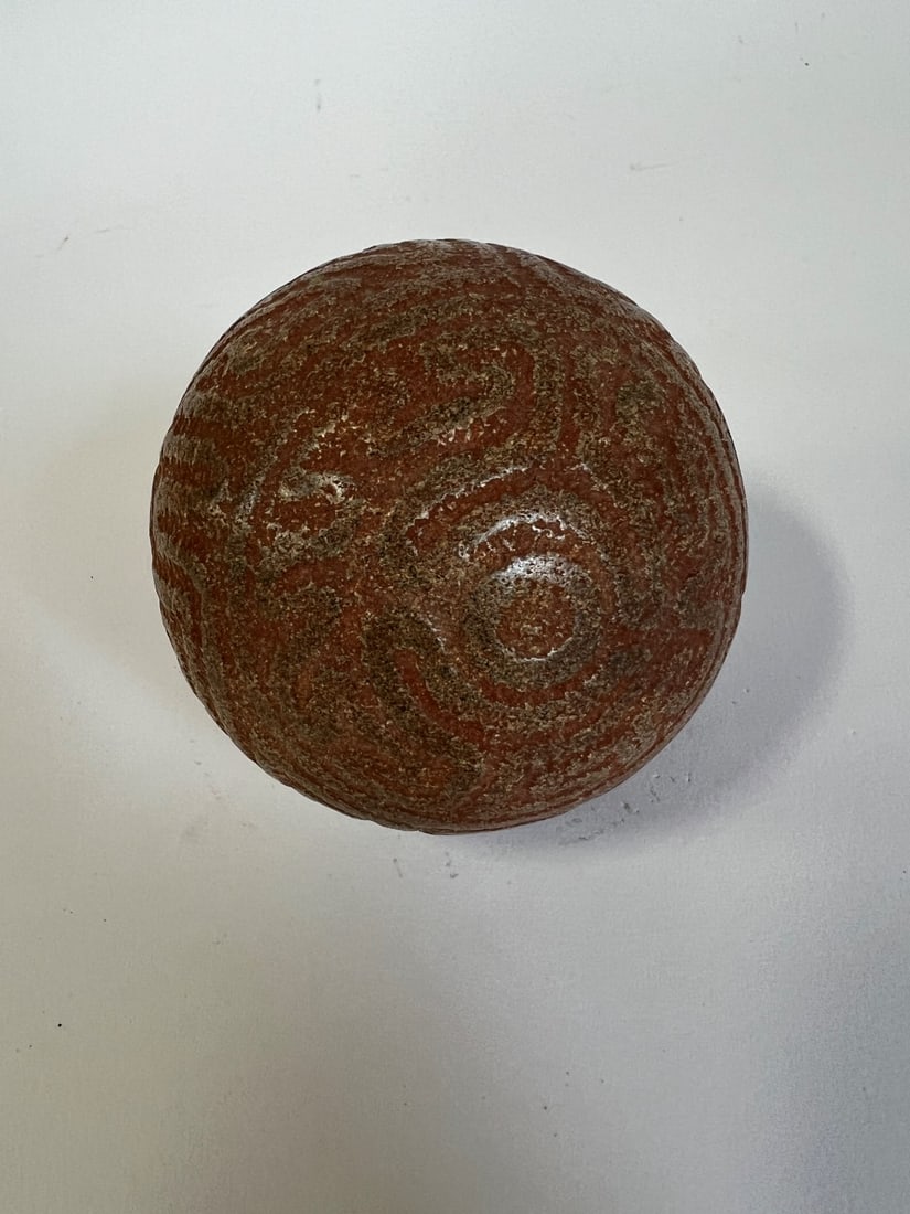 Taino Arawak Stoneware Ceremonial Ball (1 of 1)