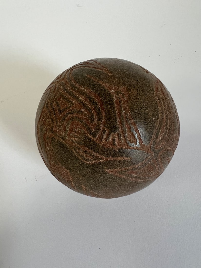 Taino Arawak Stoneware Ceremonial Ball (1 of 1)