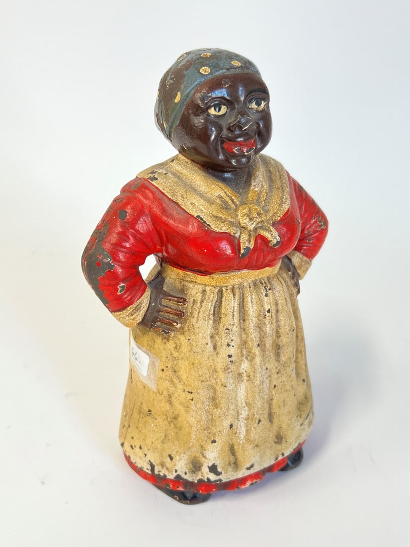 Cast Iron Doortop Aunt Jemima: 9"H