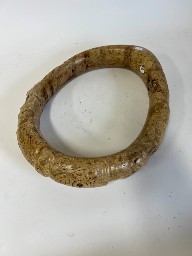 Taino Arawak Ceremonial Ball Game Implement (1 of 4)