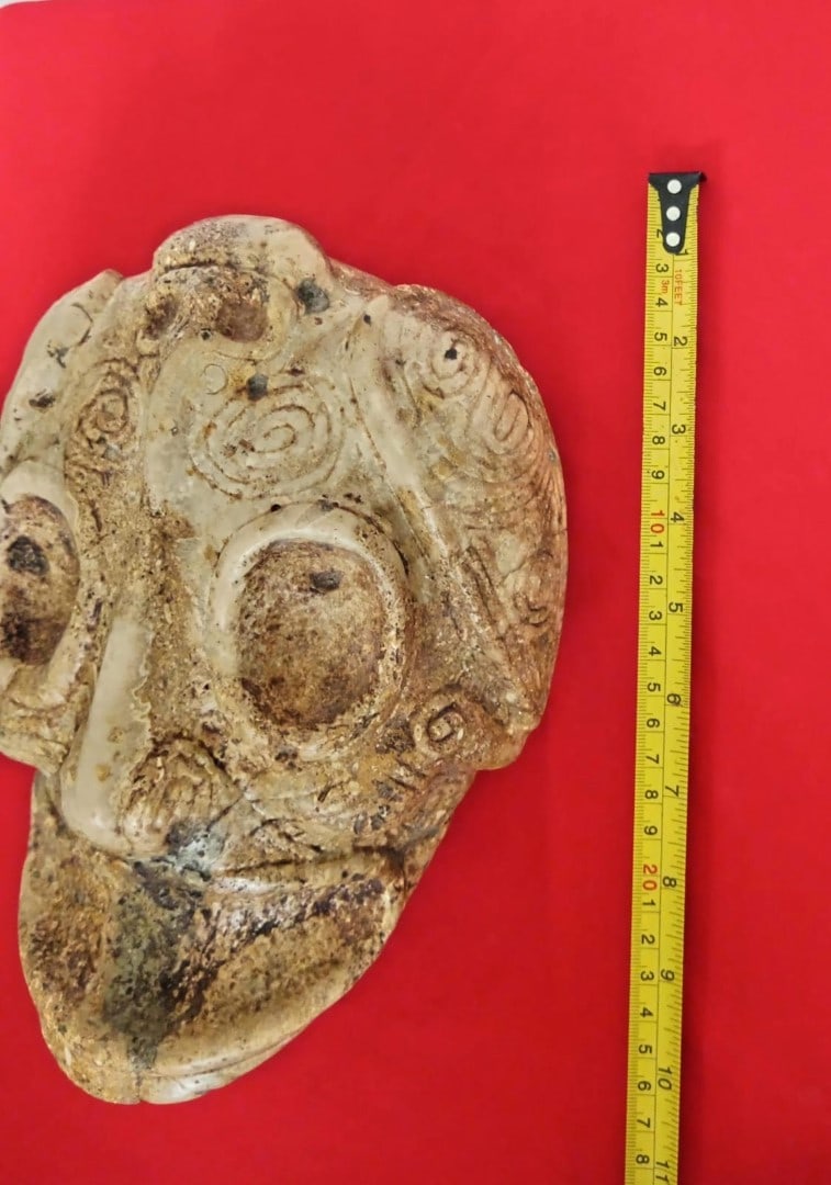 Taino Arawak Human Face Amulet (1 of 3)