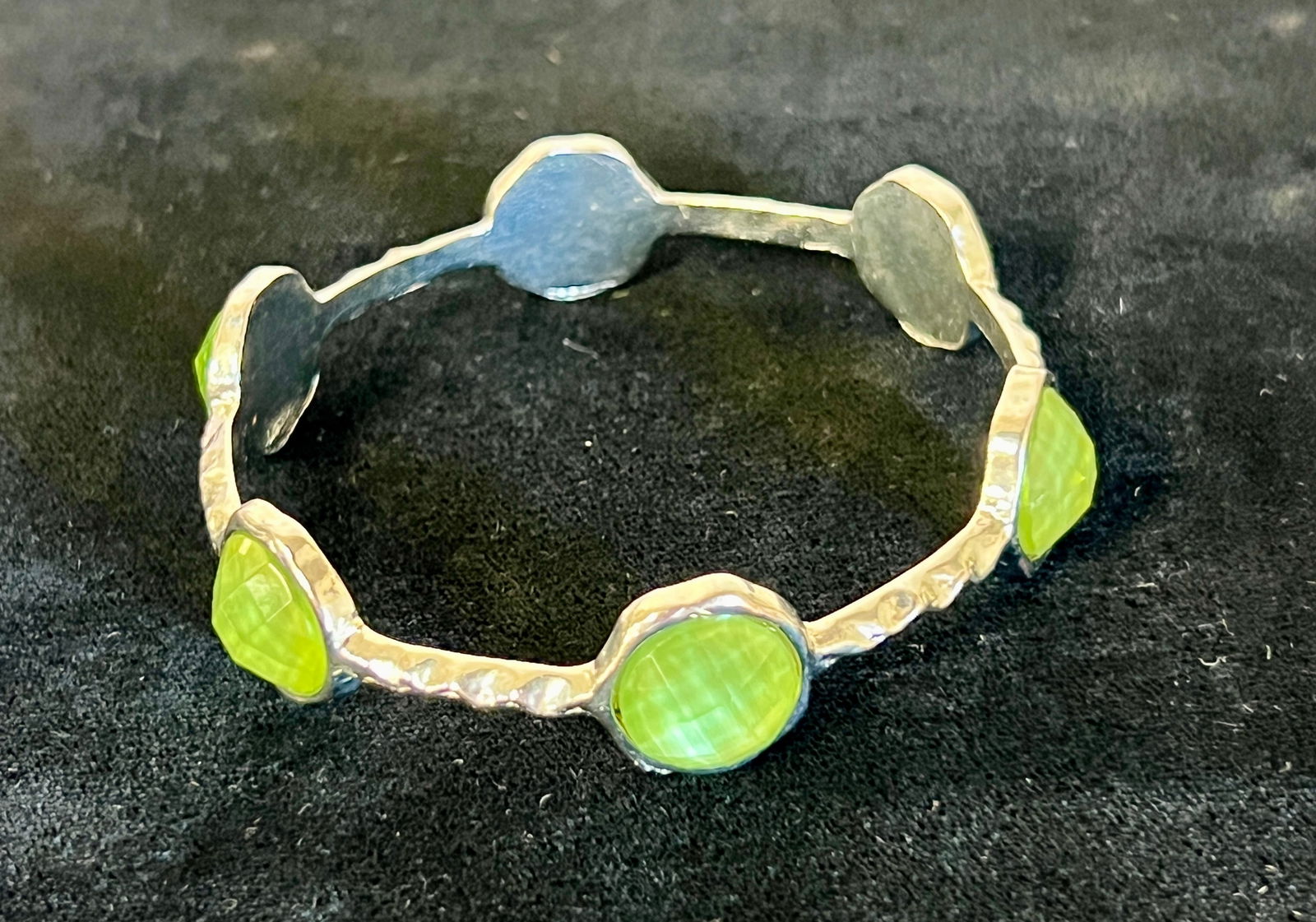 1950's Green Amethyst Bracelet (1 of 1)