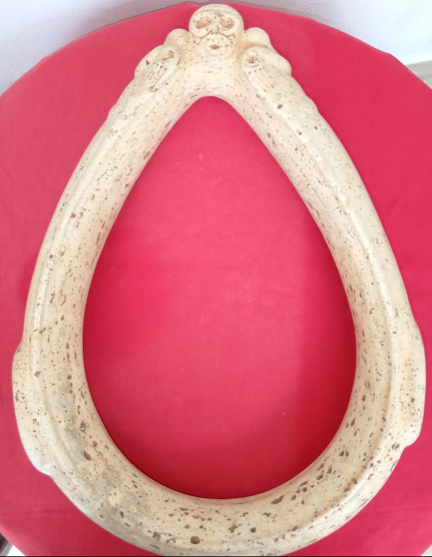 Stoneware Taino Arawak Ballgame Implement (1 of 5)