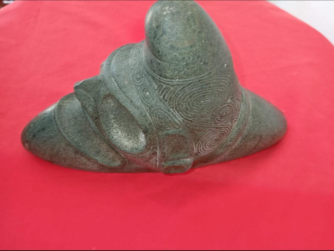 Stoneware Taino Arawak Three Pointer (1 of 2)