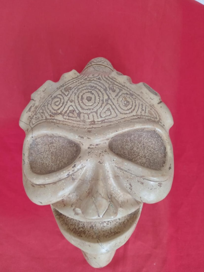 Taino Arawak Ancestral Stoneware Carving (1 of 3)