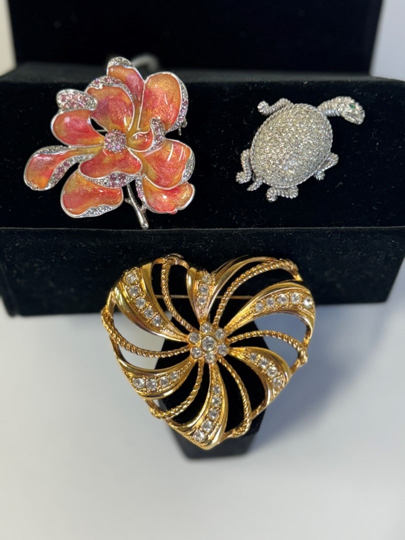 Vintage Sgd. Jewelry. DeNicolo, Monet Etc. (3) (1 of 1)