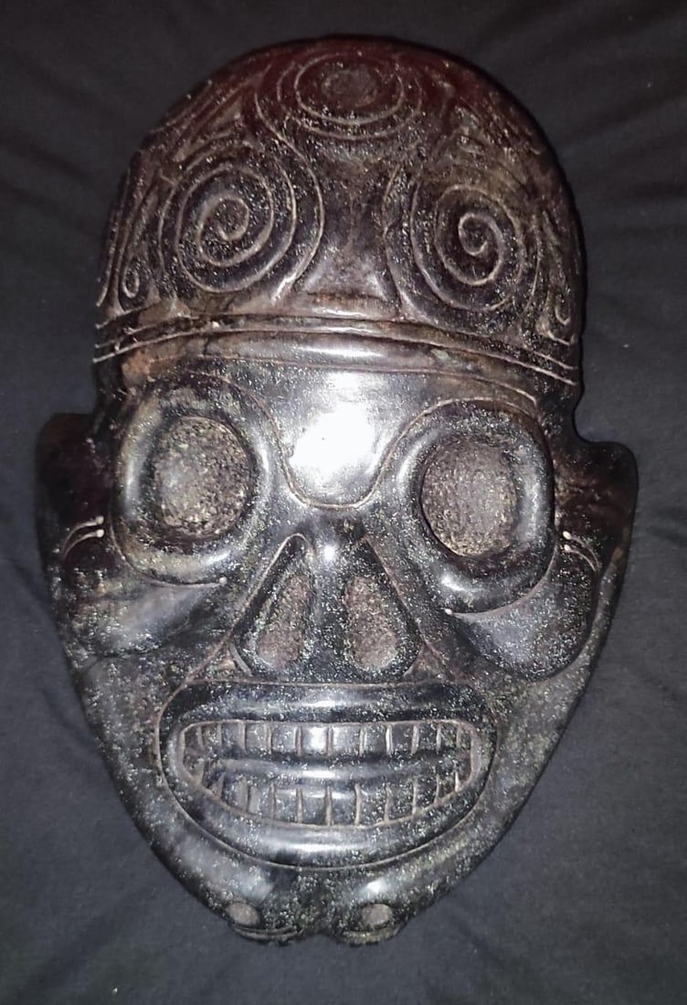 Taino Arawak Stoneware Ceremonial Head (1 of 3)