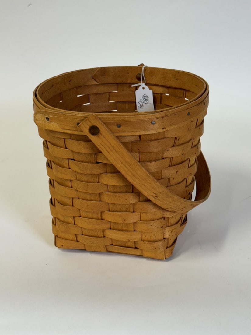 Longaberger Basket Maker Sgd. & Dtd.: Marked EN 88 at the bottom 8 1/2"W x 9"H