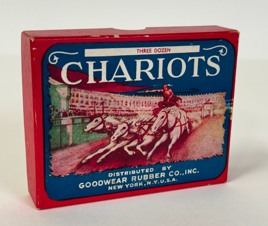 Box of Early Condom Packages 1900's: Packages intact. Brands as pictured.