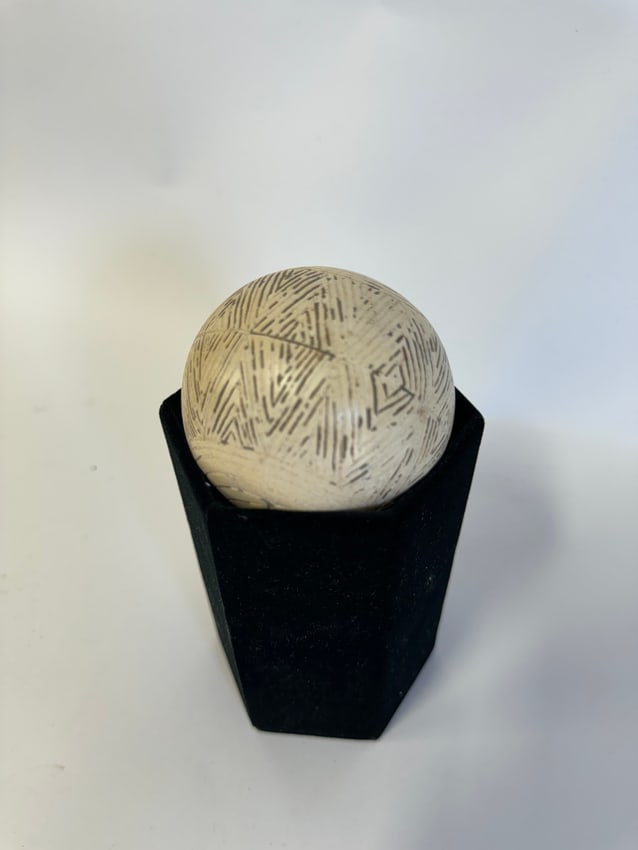 Taino Ceremonial Small Ball (1 of 2)