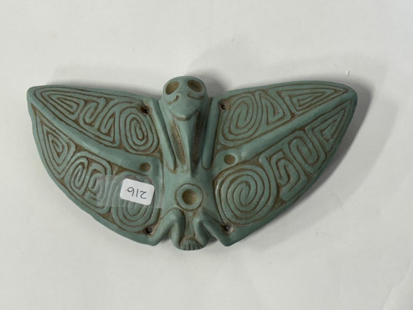 Taino Arawak Bird Stone Medallion (1 of 3)