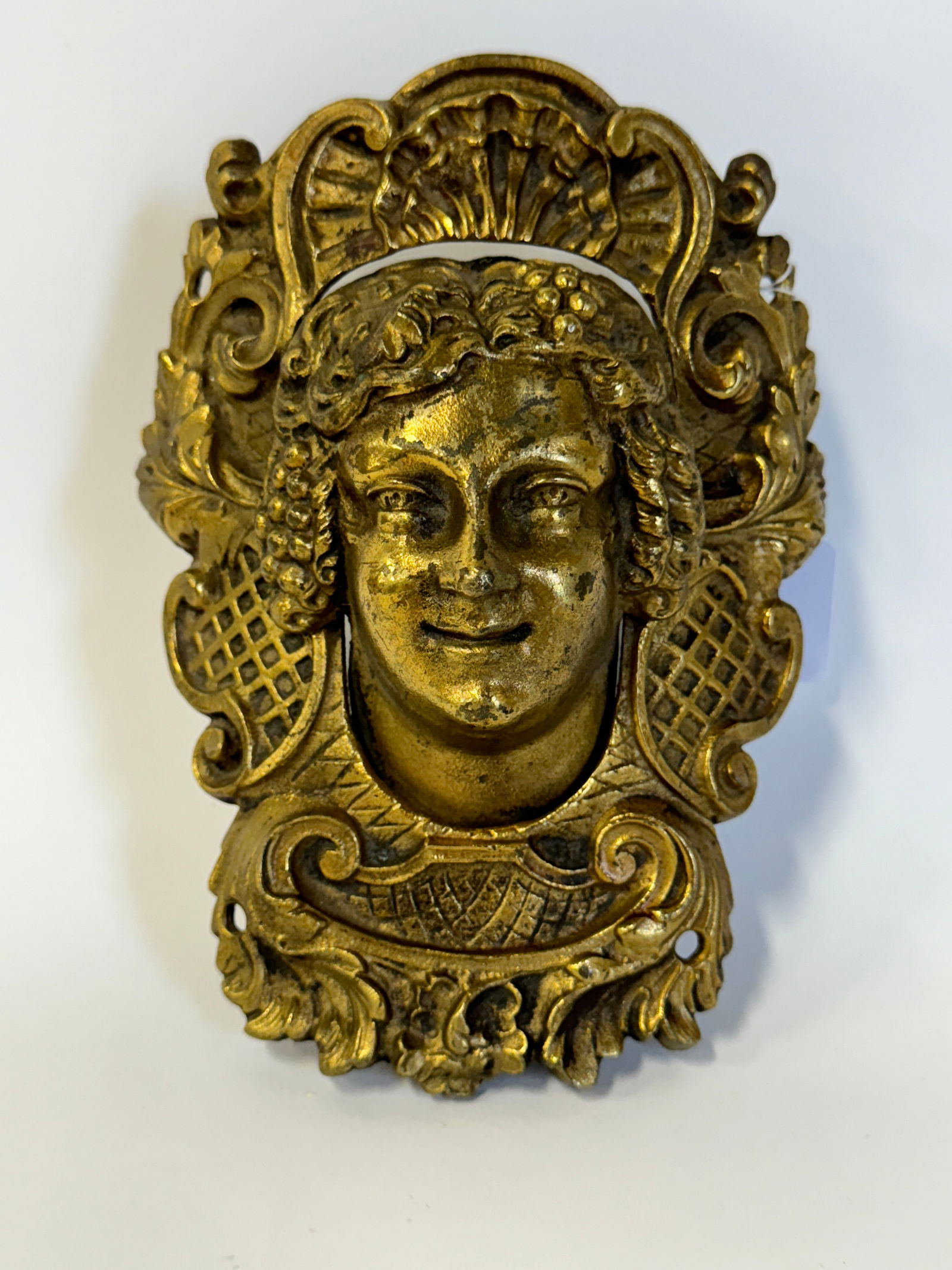 1800’s Brass Billiard Drop Pocket (1 of 4)