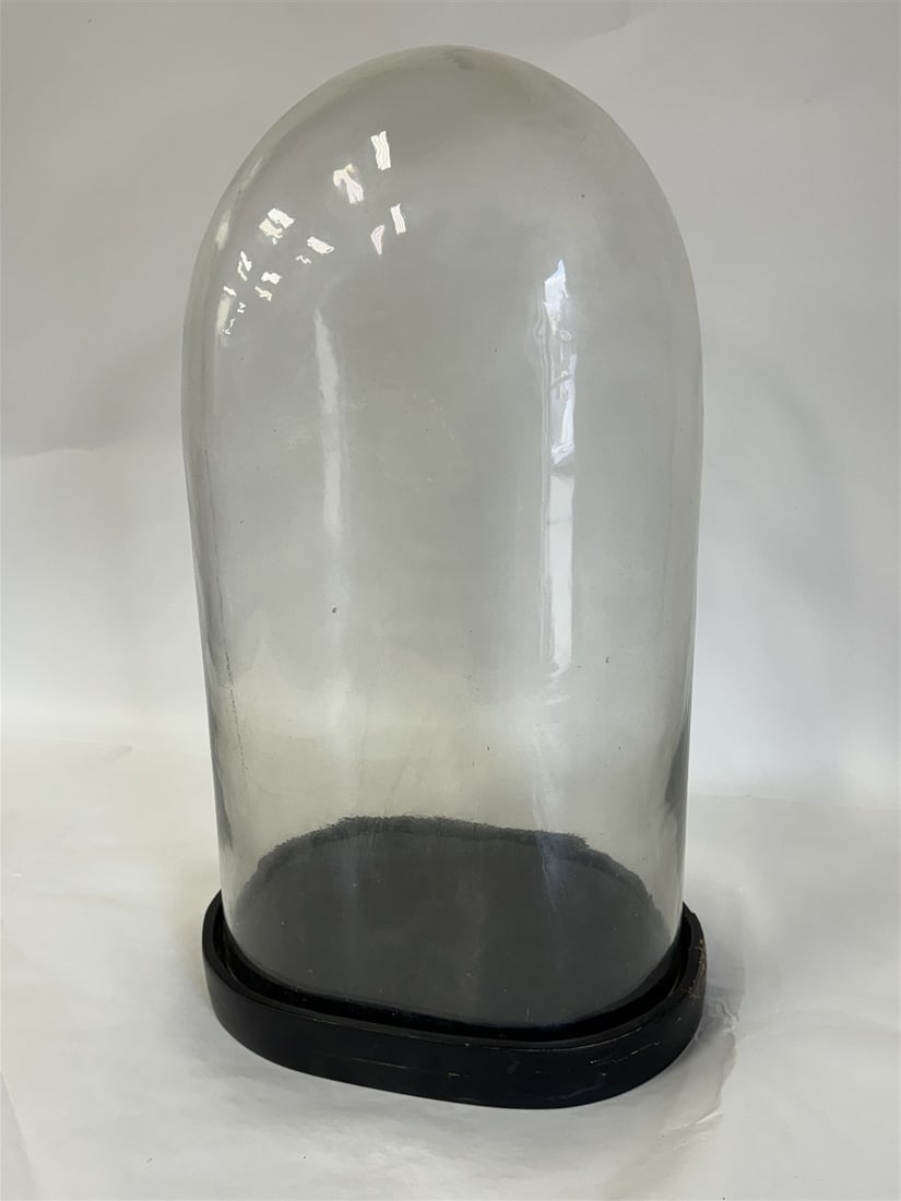 Large Glass Display Dome on Stand (1 of 3)