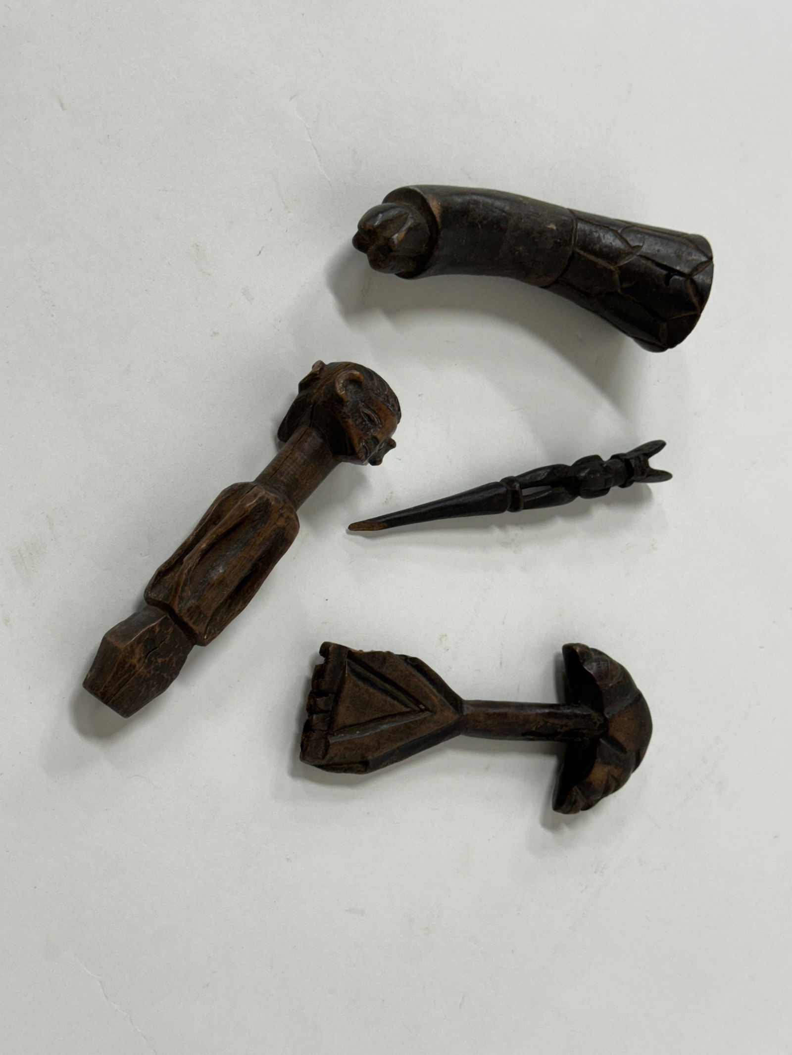 4 Pieces of Antique African (1 of 2)