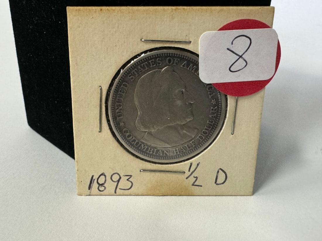 1893 Columbia Expo Half Dollar (1 of 2)