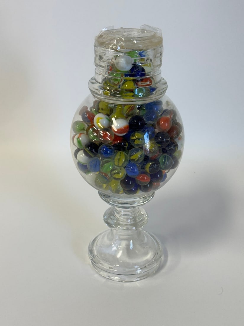 Apothecary Jar of Marbles (1 of 3)