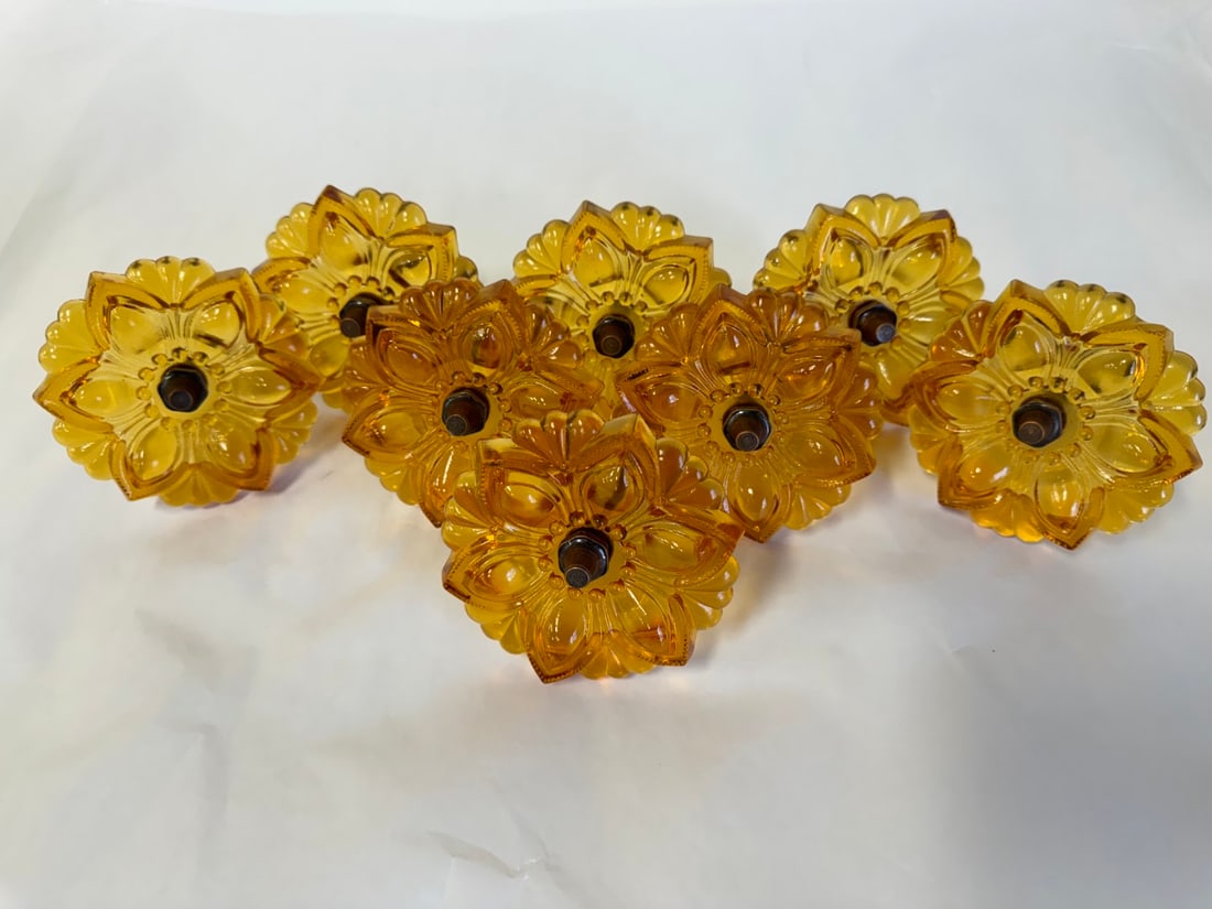 Set of Topaz Curtain Tie Backs (8): 4 1/4"