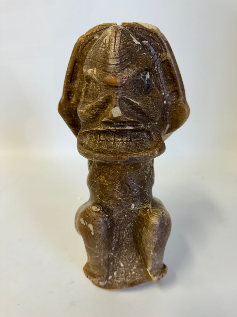 Taino Arawak Large Crouching Figure (1 of 4)