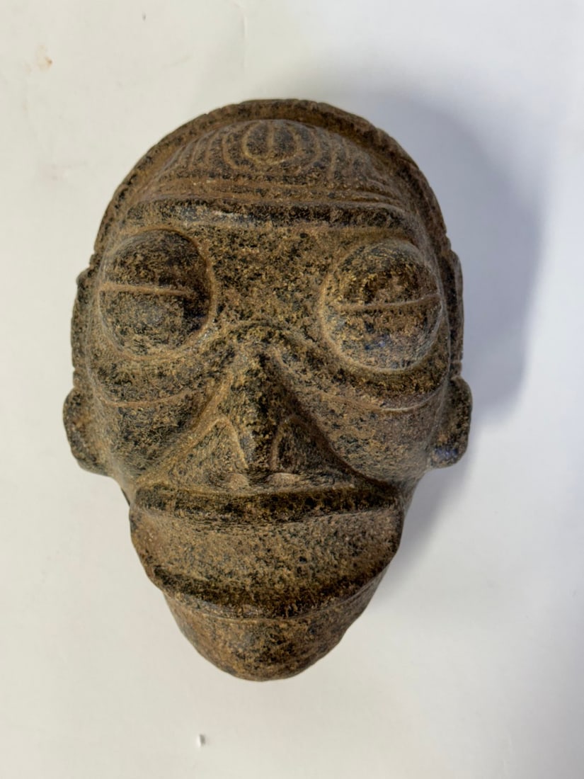 Taino Arawak Stoneware Head (1 of 3)