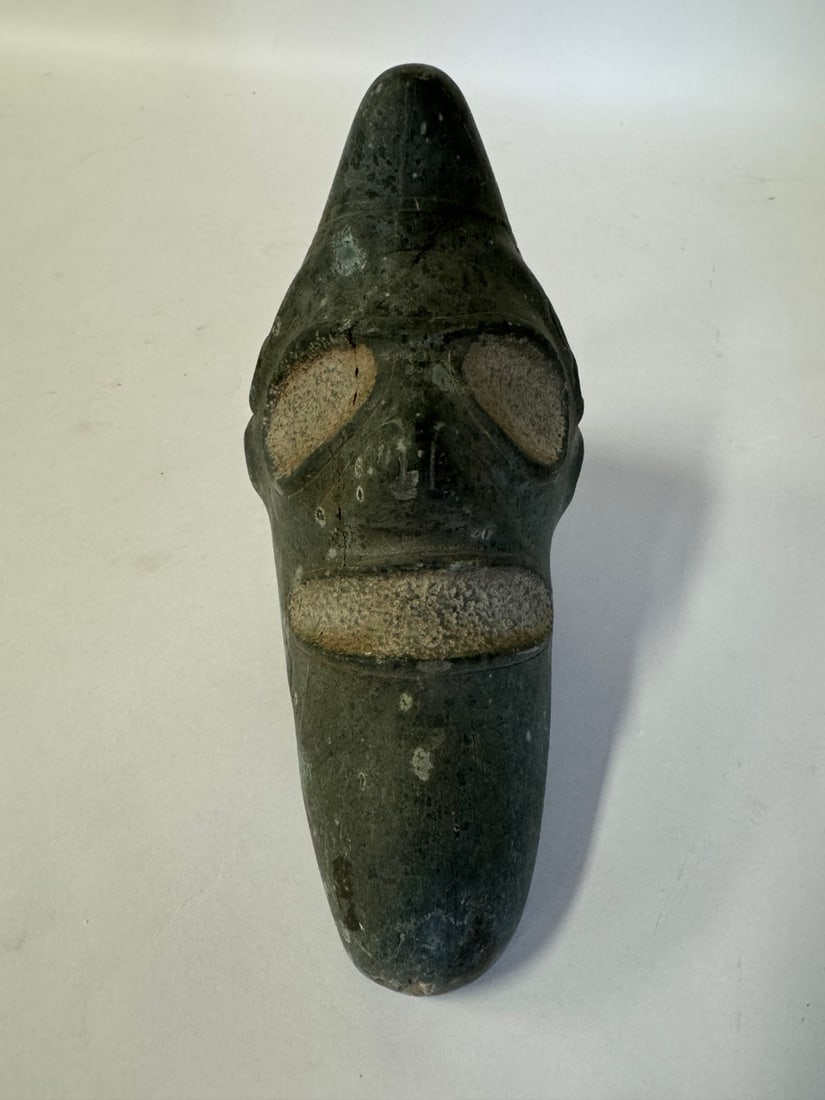 Taino Arawak Stoneware Head (1 of 3)