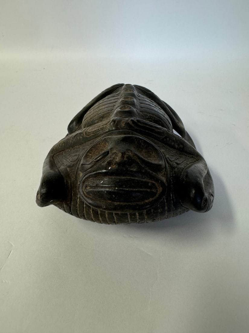 Taino Arawak Stoneware Toad (1 of 4)