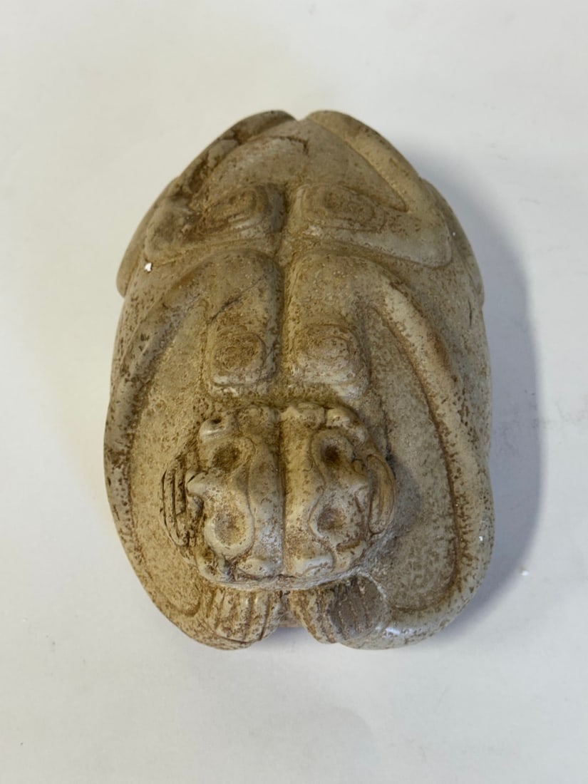 Taino Arawak Figure: Caribbean Islands 1000-1500 B.C.8" L x 5"W
