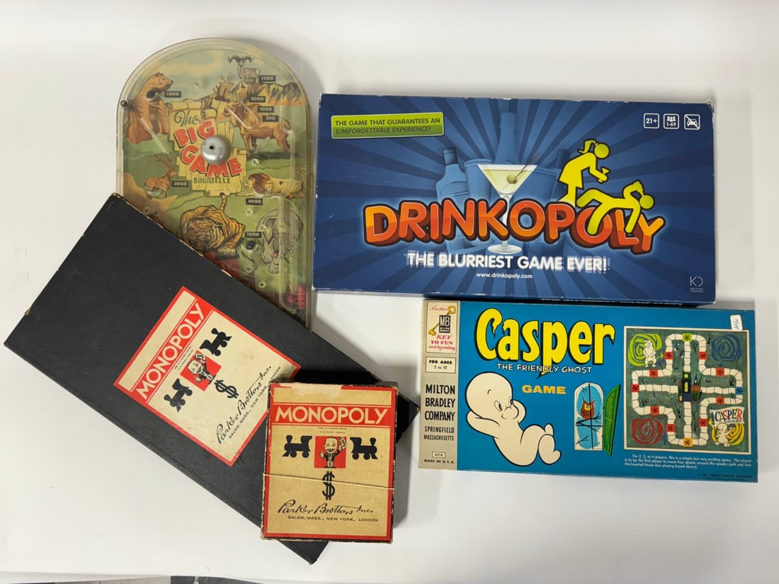 Collector or Dealer's Lot of Vintage Games (4) (1 of 3)