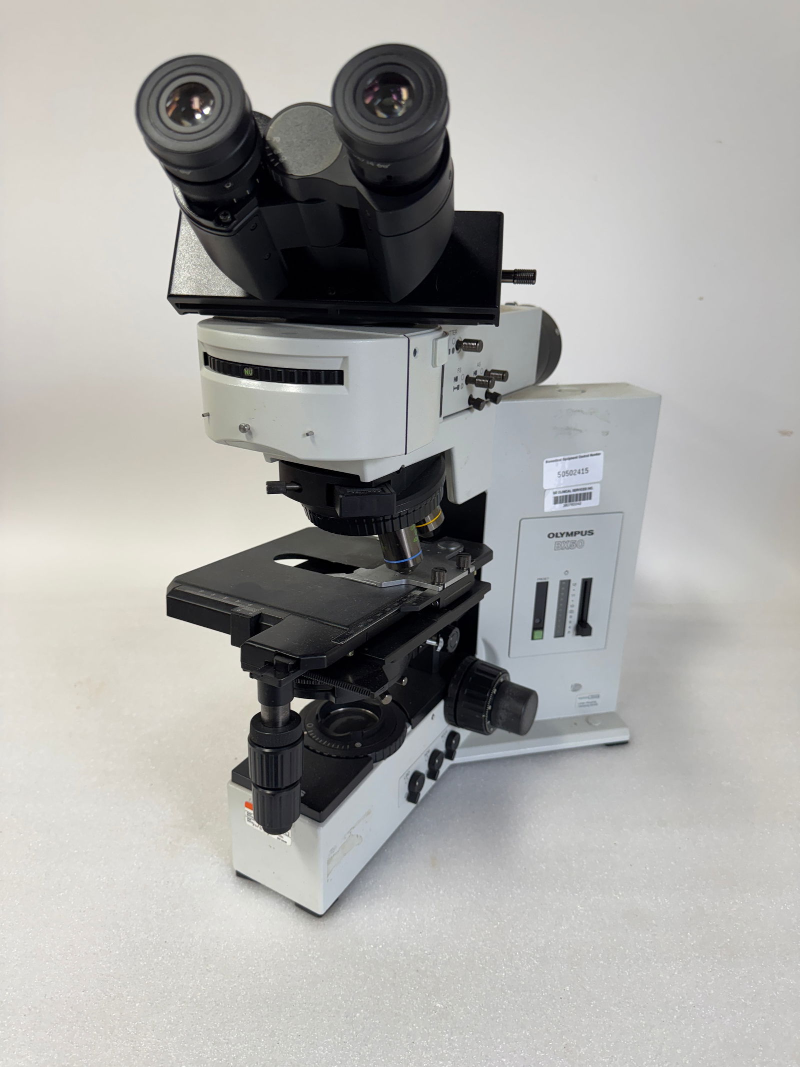 Olympus BX50  Trinocular Polarizing Microscope (1 of 4)