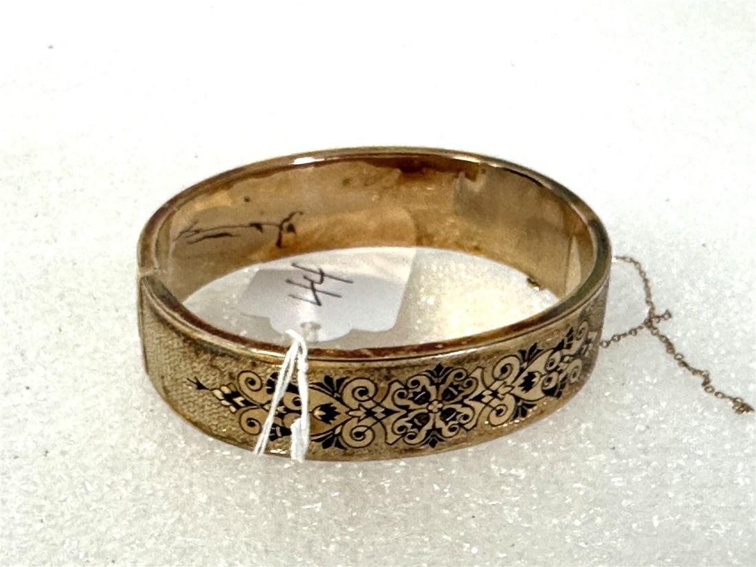 Victorian Gold Filled Bangle Bracelet (1 of 3)