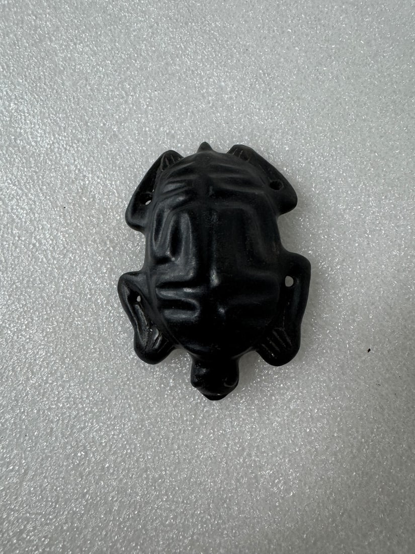 Taino Arawak Stoneware: Carribean Islands 1000-1500 B.C. 3 3/4"L by 2 3/4" W