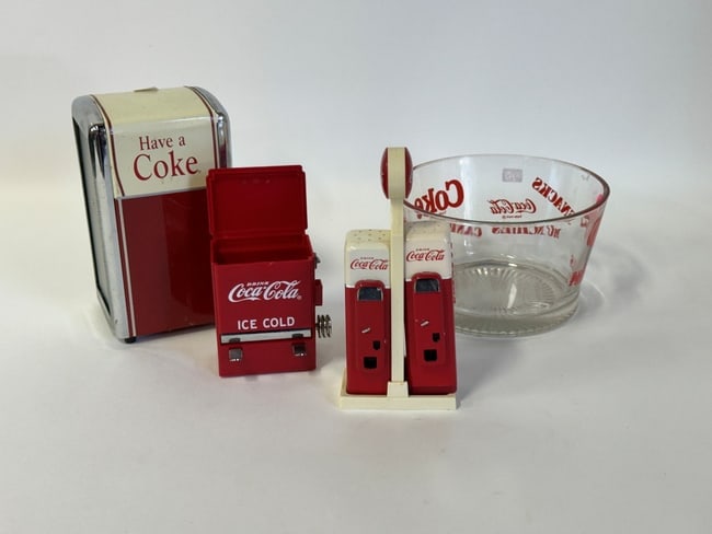 Collector's Lot Coca Cola Advertising Items (4) (1 of 2)