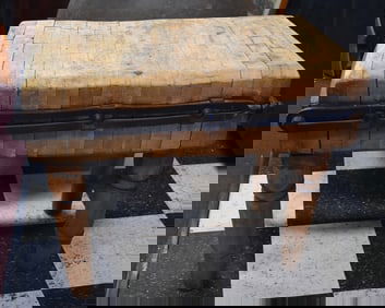 Unique Antique Chopping Block